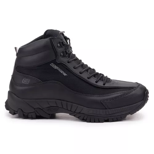 Bota Adventure Vibram em Couro Spock Preto - Spoc... - LEEFOOT