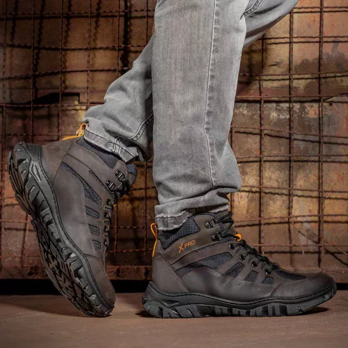 Bota Adventure em Couro GW22 C Café - GW22 C Café - LEEFOOT