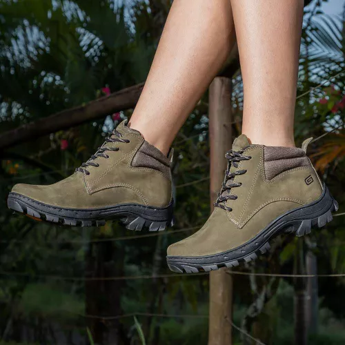 Bota Adventure Haval High Oliva / P - Haval High O... - LEEFOOT