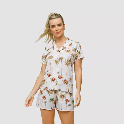 PIJAMA AMERICANO ESTAMPADO - ESTAMPADO - 1701326-E... - Loik