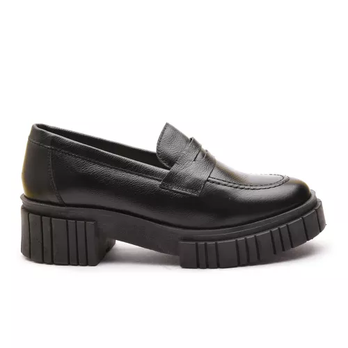 MOCASSIM FEMININO KADER WOMAN PRETO - KA-776PRETO - LOJA CALPRADO