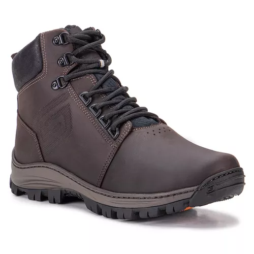 Bota Adventure Masculina VIBRAM Gogowear 100% Couro ref Zorack