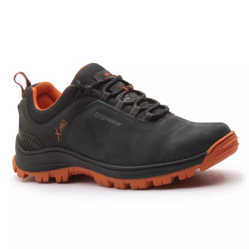 Bota Coturno Adventure Gogowear 100% Couro ref Tiger cor Castor