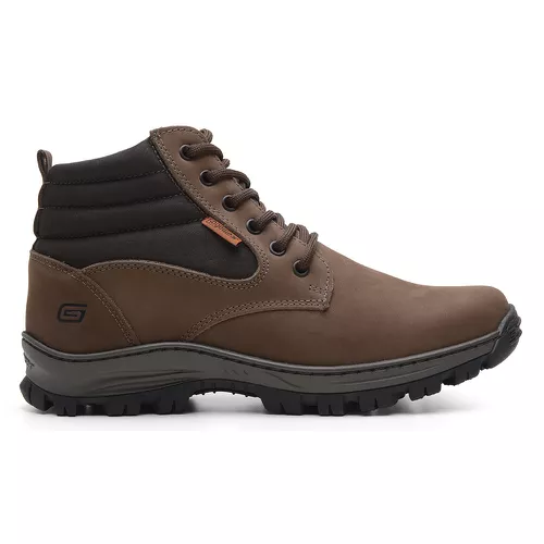 Bota Adventure Masculina VIBRAM Gogowear 100% Couro ref Zorack