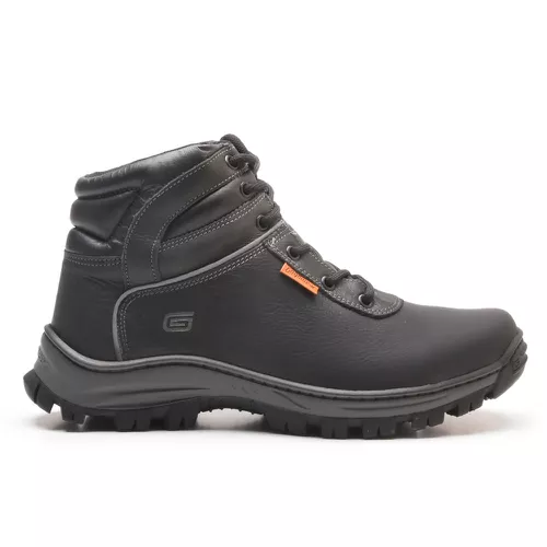 Bota Adventure Masculina VIBRAM Gogowear 100% Couro ref Zorack