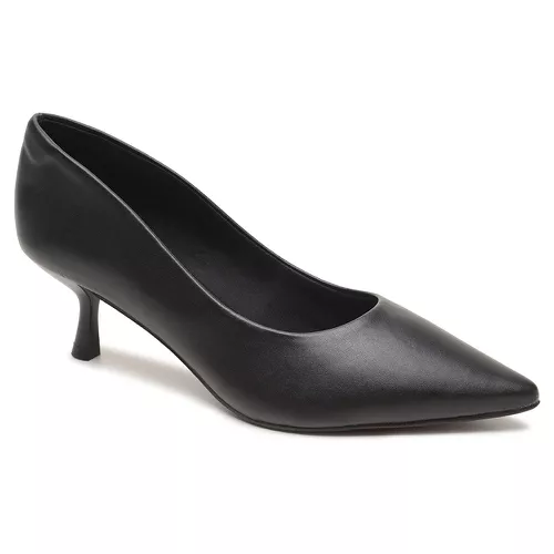 Scarpin Nubia Feminino Bico Fino Couro Legítimo - Loja Miuzzi