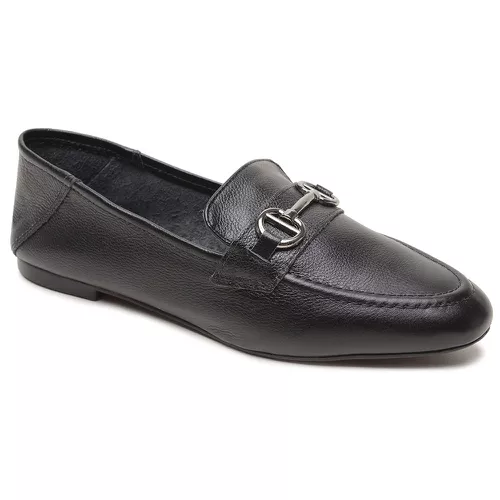 Mocassim Silvia Feminino Couro Legítimo modelo 2 e... - Loja Miuzzi