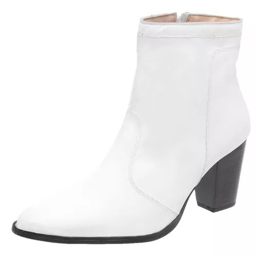 Bota Cano Curto Couro Legitimo - Loja Miuzzi