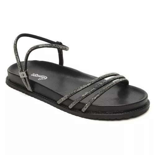 Sandália Birken com Strass - Loja Miuzzi