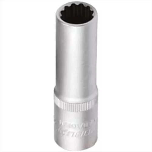 Soquete Estriado Crv Longo 27mm Encaixe 1/2 Pol 60.893 Robus - Mabore