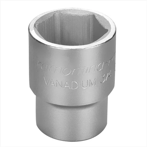 Soquete Sextavado Crv Curto 32mm Encaixe 3/4 Pol 44861132 Tr... - Mabore
