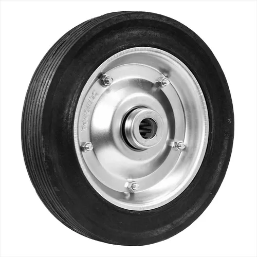 Roda Pneu Maciço com Rolete R2258PMR Schioppa - Mabore