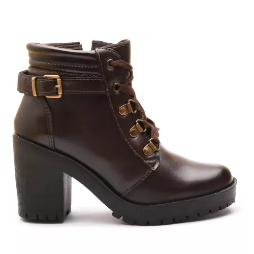 Coturno Molly Feminino Valentina com Fechamento La... - MOLLY