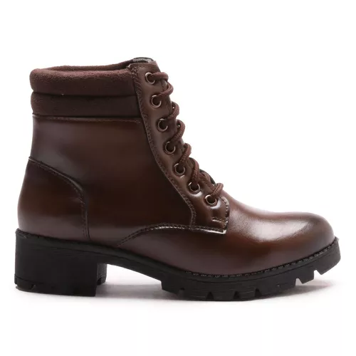 Coturno Molly Feminino Alice com Atacador e Solado... - MOLLY