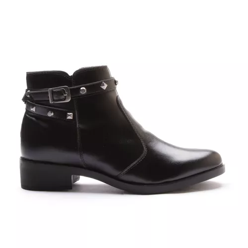 Bota Molly Feminina Melissa com Spike e Fivela Lat... - MOLLY