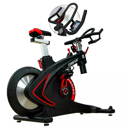 Bicicleta Spinning Profissional S-500 - Consport c... - Natural Fitness