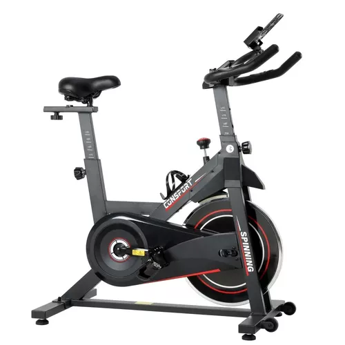 Bicicleta Spinning S-100 Connect - Vermelha - Cons... - Natural Fitness