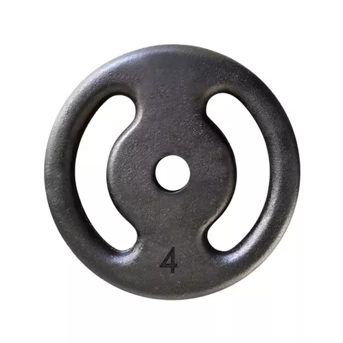 Anilha de Ferro Pintada Vazada - 4Kg - 19 - Natural Fitness