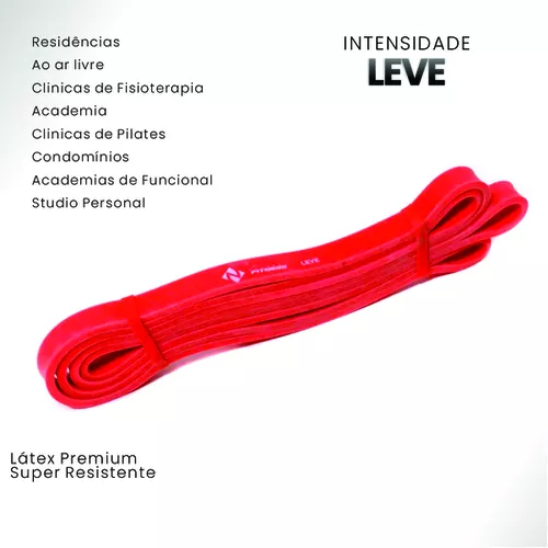 Elástico Power Band - Vermelho - Leve - 1240 - Natural Fitness