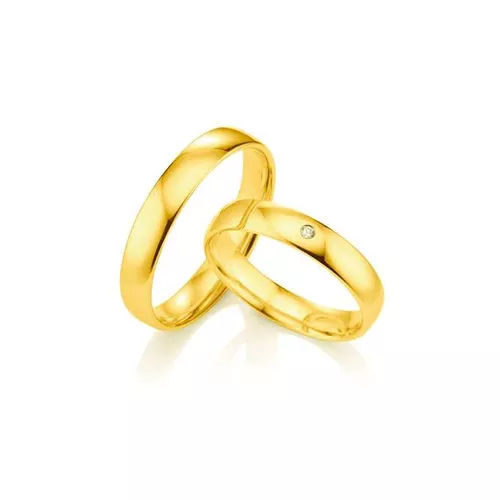 Par de Alianças PAIXAO Ouro 18k - NORTHOFF - Sonhos em Ouro 18k!