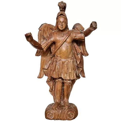 Escultura São Miguel Arcanjo - MG0000 - OFICINA DE AGOSTO