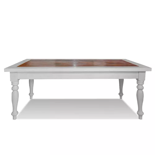 Mesa Pés Torneados - Branca - MG0000 - OFICINA DE AGOSTO