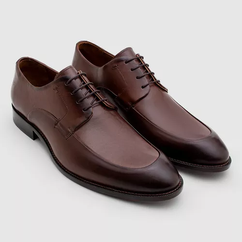 Sapato Social Wholecut Leantes Tabaco | Salerno Prime