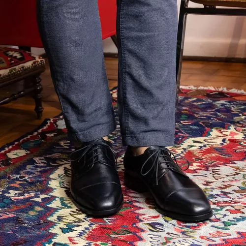 Sapato Social Derby Preto 