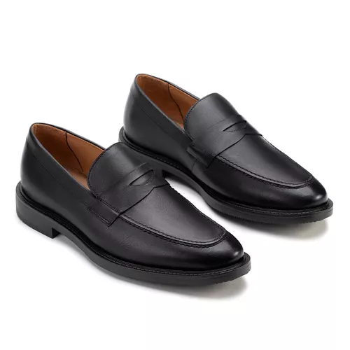 Sapato Social Penny Loafer Preto | Sapataria Cometa display picture 2
