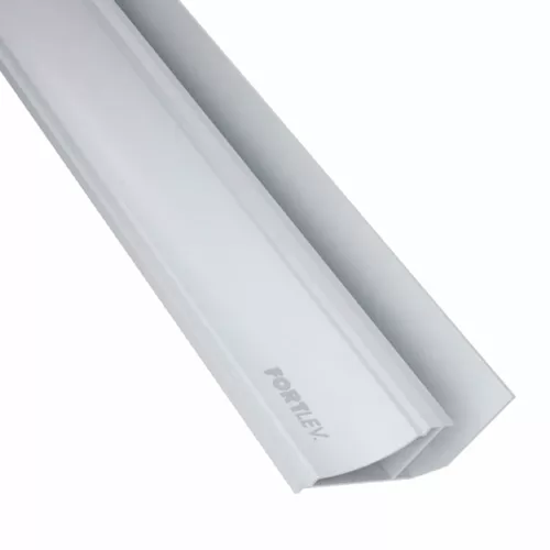 RODA FORRO PVC 8MM BRANCO FORTLEV