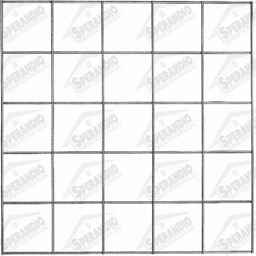 TELA SOLDADA P/PISO 4,2MM 15X15 2,45X6,00MT Q92