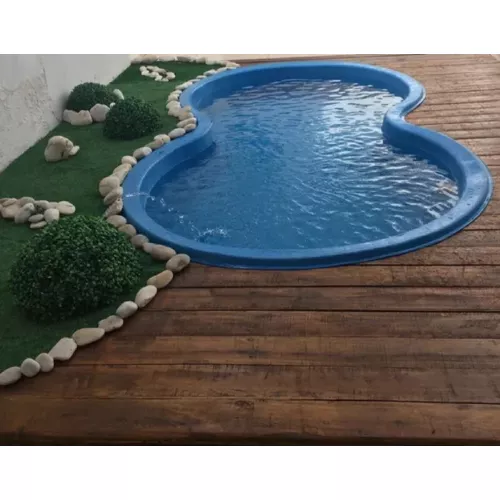 PISCINA FEIJÃO AZUL FORTLEV AFORT 500 LITROS SEM TAMPA