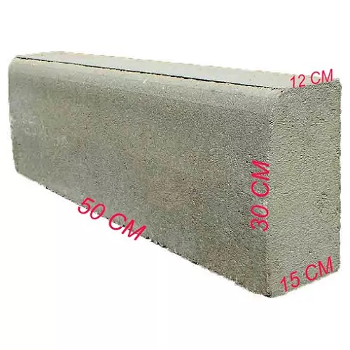 MEIO-FIO CONCRETO 12X15X30X0,50CM