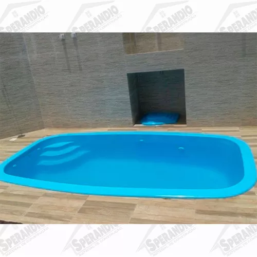 PISCINA DE FIBRA SIRIUS 4,60X2,40X1,30 UP