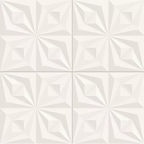 PORCELANATO CEUSA 58X58 5066071 DRAPEADO BRANCO (0,67M2/CX)