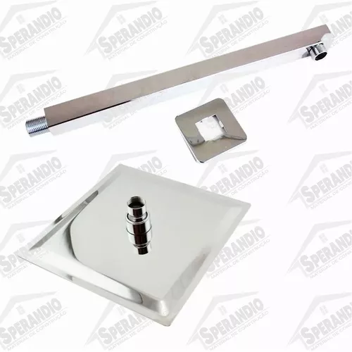 CHUVEIRO METALPLAS 20X20 ARTICULADO