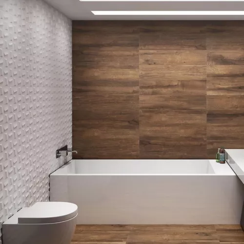 PORCELANATO ELIANE 30X90,2 CUBIC WHITE AC (1,62M2/CX)