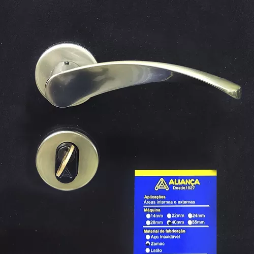 FECHADURA EXTERNA 4131 ONDA BL