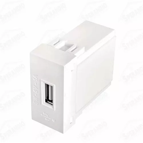 MÓDULO FAME USB BIVOLT 15W 3A MO/EV E BLANC+