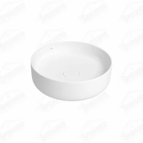 CUBA REDONDA APOIO 40 CM BRANCO
