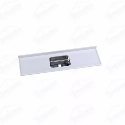 PIA DE MÁRMORE SINTÉTICO E CUBA DE INOX - GELO