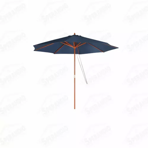 OMBRELONE DE MADEIRA 2,4M - AZUL
