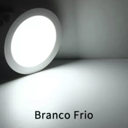 SPOT PRETO RECUADO DE EMBUTIR QUADRADO 74MM 3W LED 6500K BLUMENAU