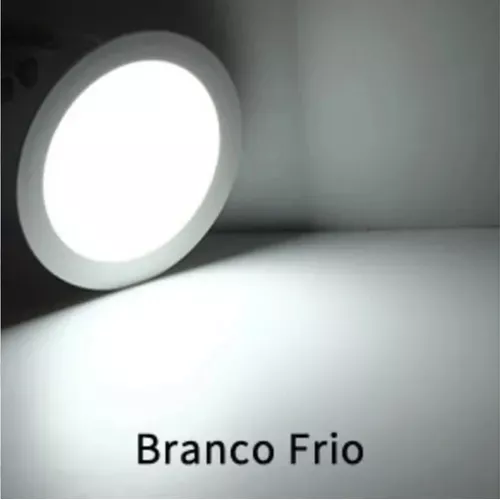 SPOT PRETO RECUADO DE EMBUTIR QUADRADO 74MM 3W LED 6500K BLUMENAU