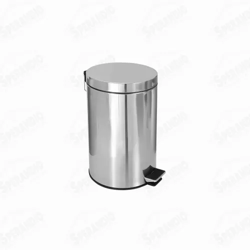 LIXEIRA INOX ESPELHADO 5 LITROS BENE CASA 