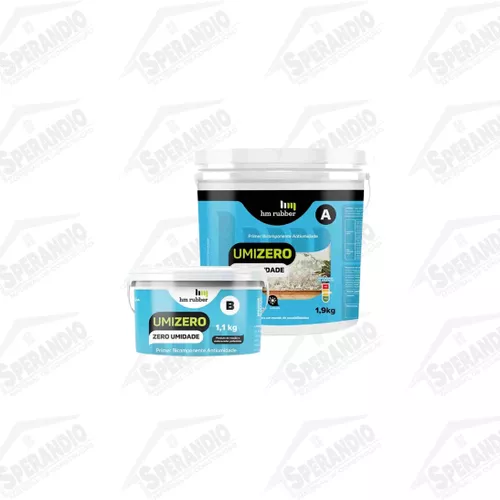 IMPERMEABILIZANTE KIT A+B UMIZERO 03KG - HM RUBBER