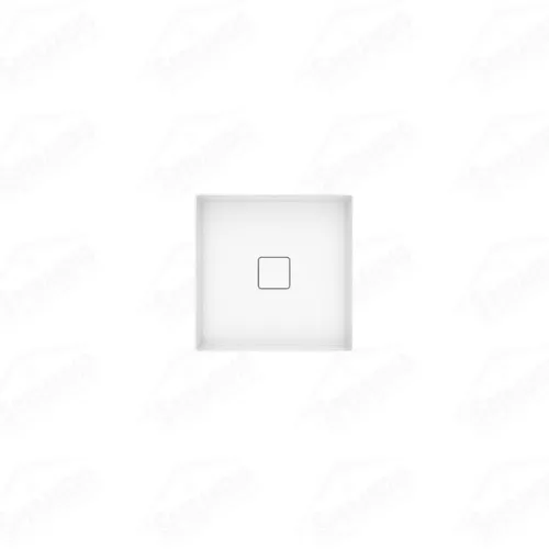 CUBA APOIO QUADRADA 400X400MM T5 BRANCO - ROCA