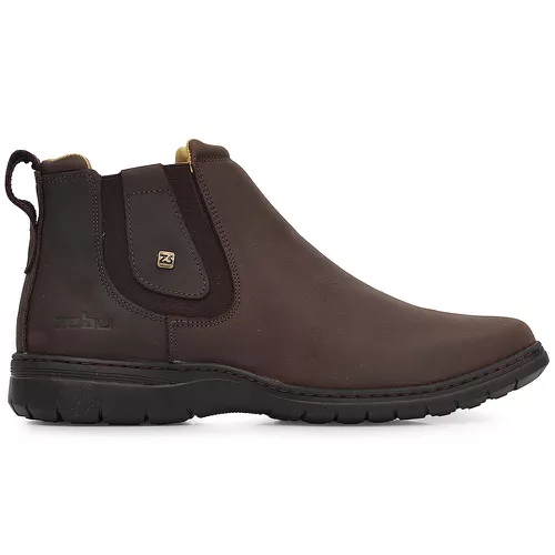 Botina Gel Flex Zebu Original 74060 Mustang Graxo - TEXASKING | Botas e Botinas Country