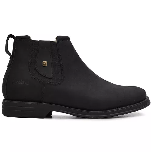 Botina Zebu Original 59080 Gel Mustang Preto - TEXASKING | Botas e Botinas Country
