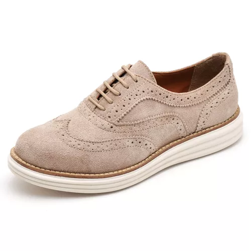 Sapato Social Feminino Top Franca Shoes Oxford Cam... - Top Franca Shoes | Calçados Confortáveis em Couro